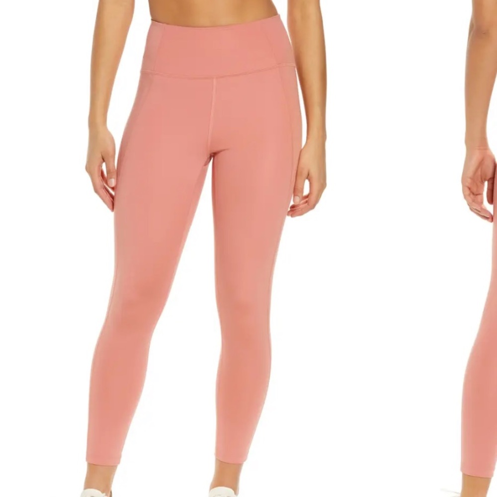 Girlfriend Collective 7/8 Leggings in Primrose NWT
